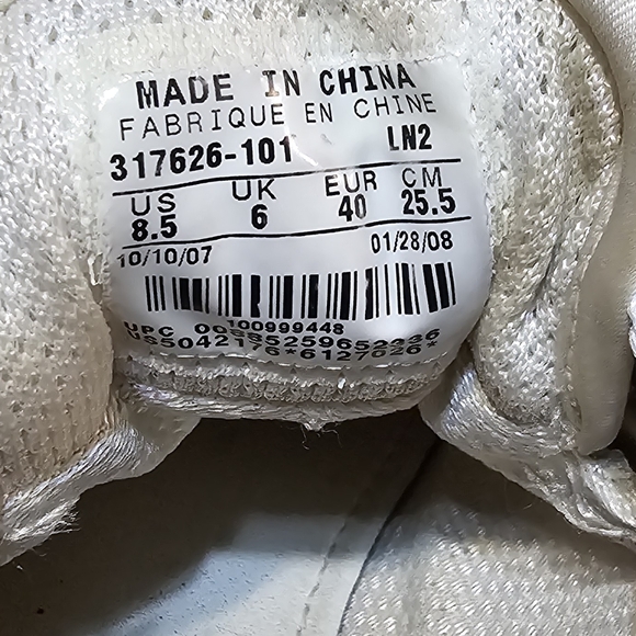 Nike Air size 8.5 golf shoes black & white houndstooth - Picture 7 of 8